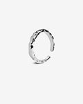 Velmont Hammered Band Ring, product photo